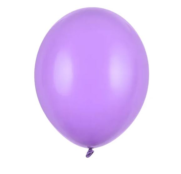 100 Stk. Luftballon Ø30cm "Uni Pastell" | Lavendelblau