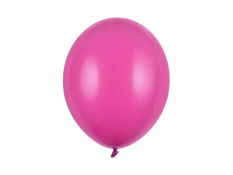100 Stk. Luftballon Ø30cm "Uni Pastell" | Hot Pink