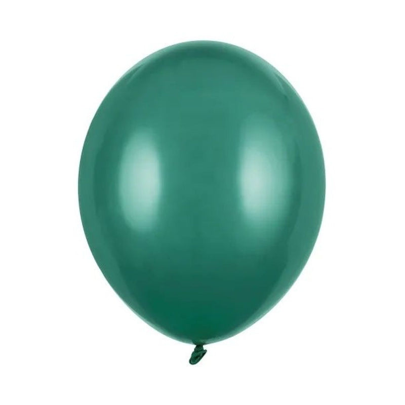 10 Stk. Luftballon Ø30cm "Uni Pastell" | Grün