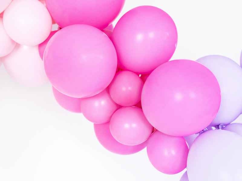 10 Stk. Luftballon Ø30cm "Uni Pastell" | Fuchsia Pink