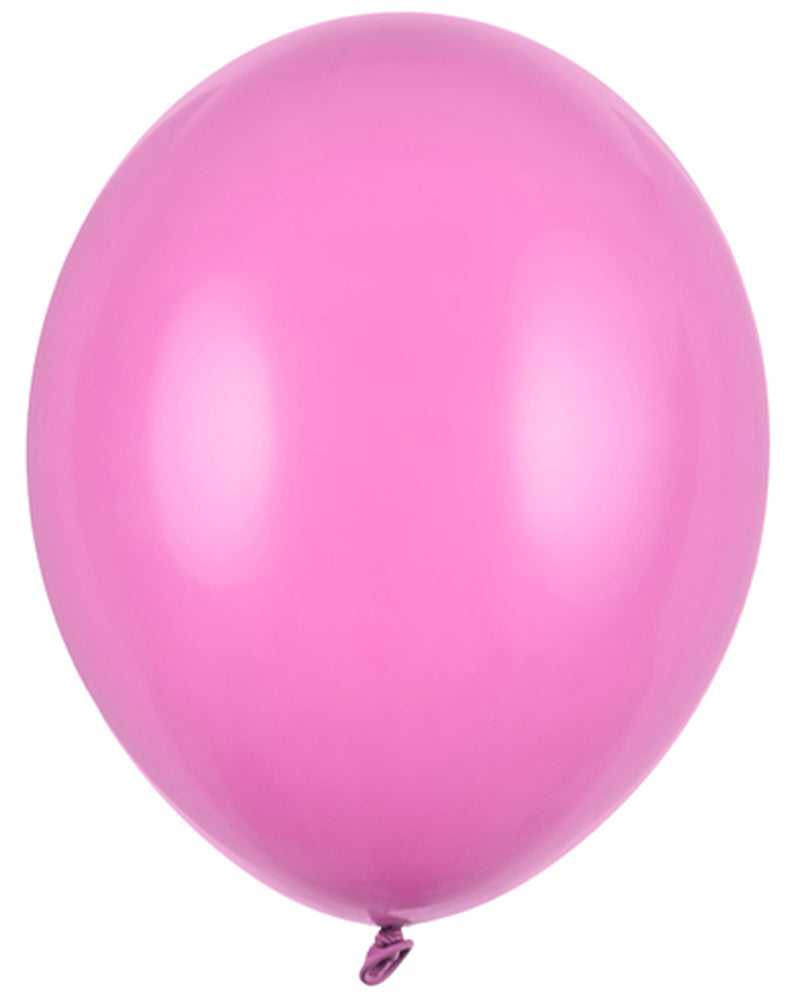 50 Stk. Luftballon Ø30cm "Uni Pastell" | Fuchsia Pink