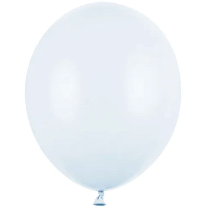 10 Stk. Luftballon Ø30cm "Uni Pastell" | Hellblau