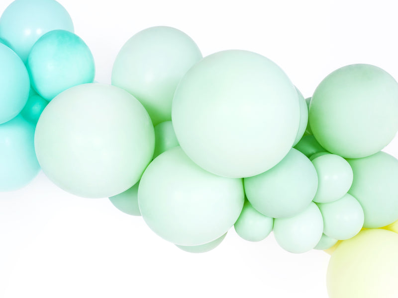 50 Stk. Luftballon Ø30cm "Uni Pastell" | Pistazien Grün