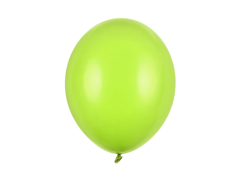 10 Stk. Luftballon Ø30cm "Uni Pastell" | Limettengrün