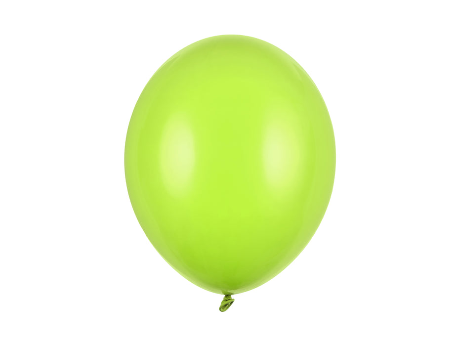50 Stk. Luftballon Ø30cm "Uni Pastell" | Lime Green