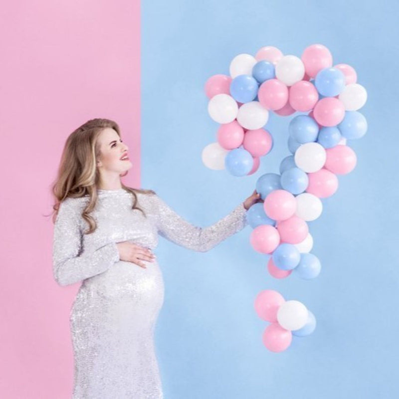 100 Stk. Luftballon Ø12cm "Uni Pastell" | Baby Pink