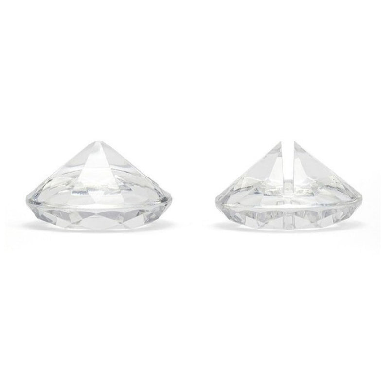 Platzkartenhalter Diamant 40mm | 10 Stück