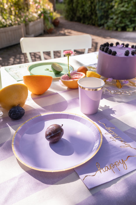 Servietten Happy Birthday Bunt 33x33cm/12 St.