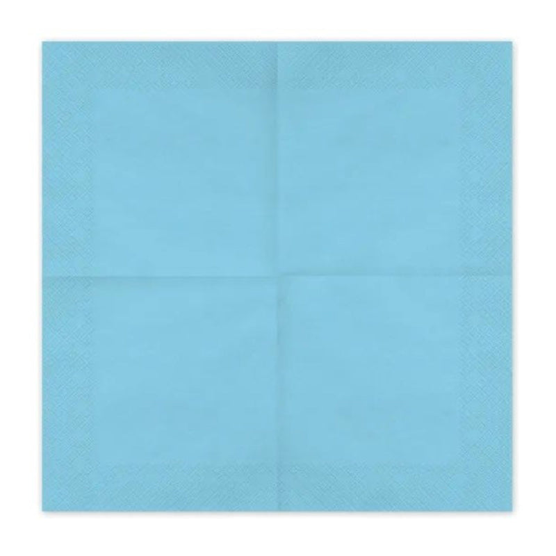 Servietten Uni 20Stk./33x33cm | Hellblau