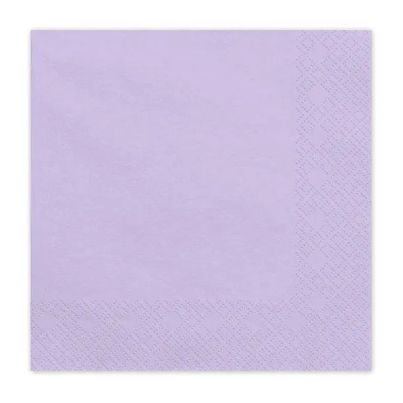 Servietten Uni 20Stk./33x33cm | Flieder
