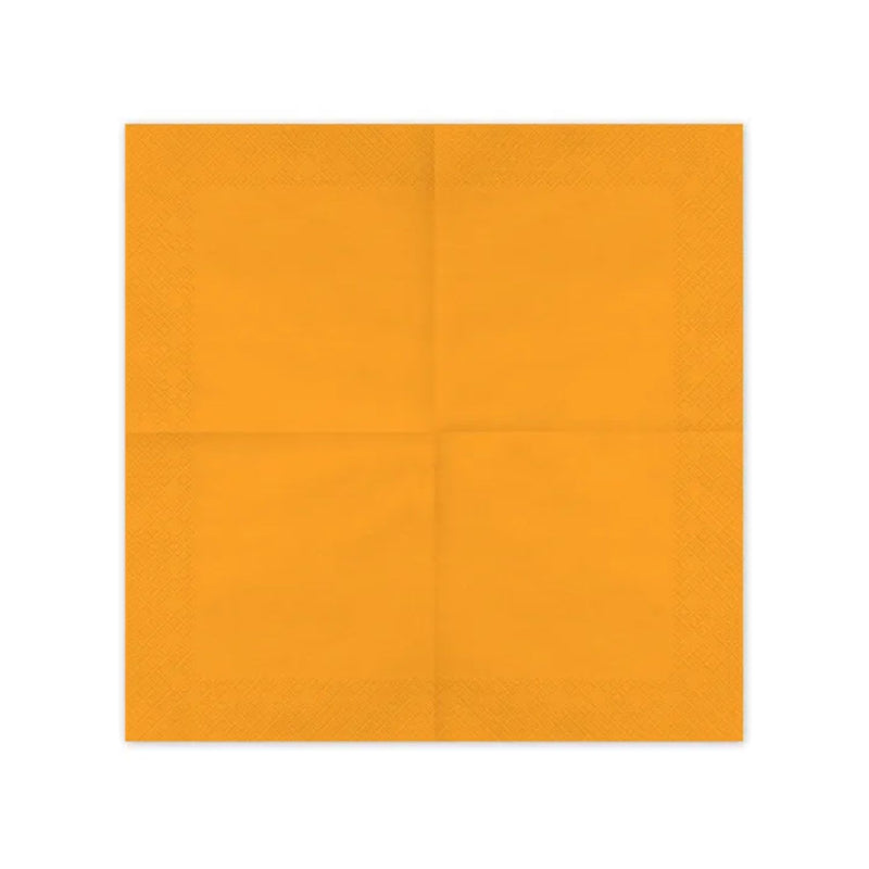 Servietten Uni 20Stk./33x33cm | Orange