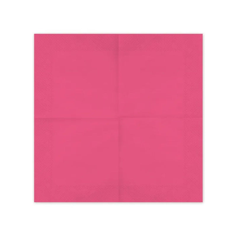 Servietten Uni 20Stk./33x33cm | Pink