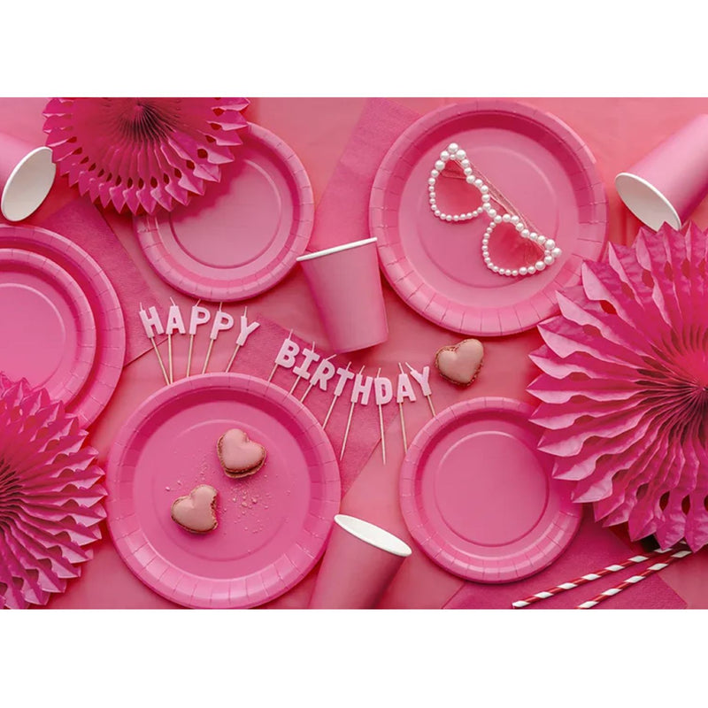 Servietten Uni 20Stk./33x33cm | Pink