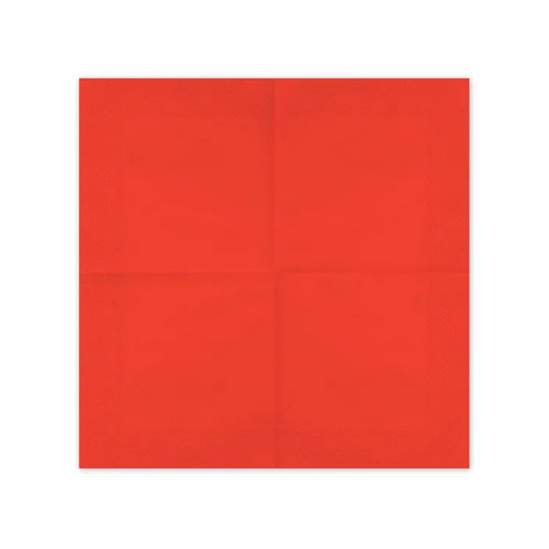 Servietten Uni 20Stk./33x33cm | Rot