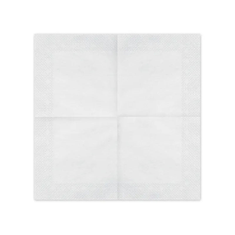 Servietten Uni 20Stk./33x33cm | Weiß