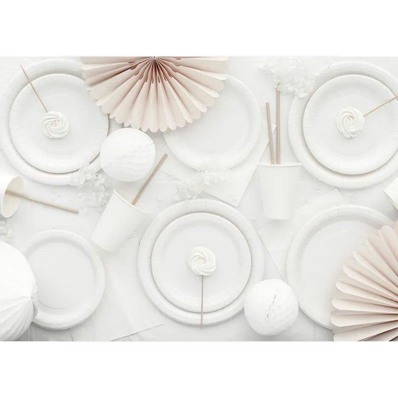 Servietten Uni 20Stk./33x33cm | Weiß