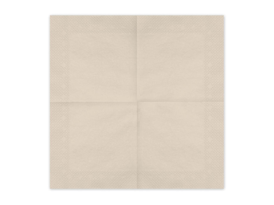 Servietten Beige | 33x33 cm/20 St.