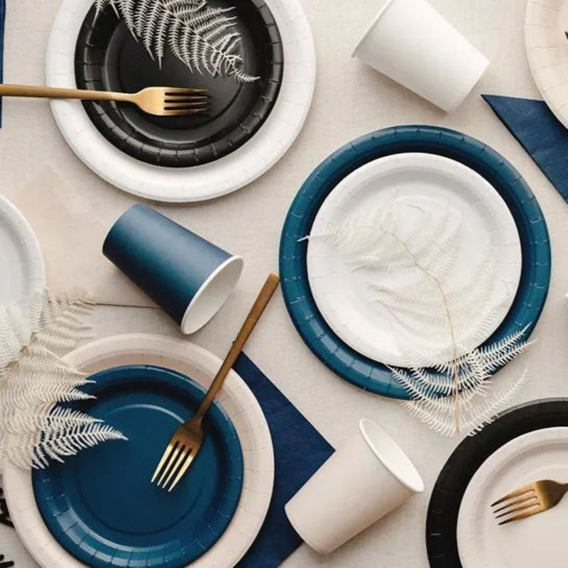 Servietten Uni 20Stk./33x33cm | Dunkelblau