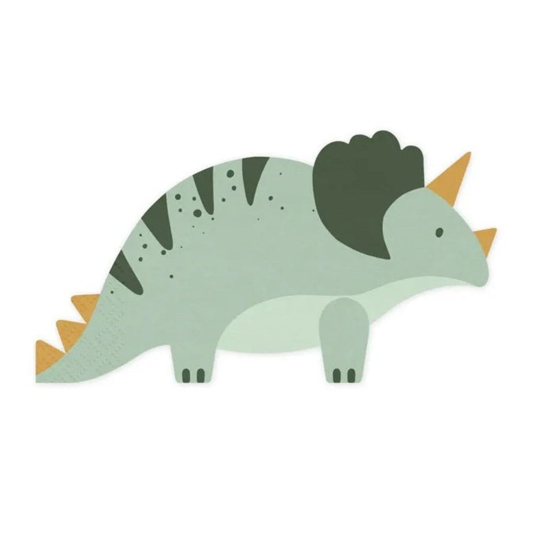 Servietten "Dino-Triceratops" 12Stk./18x10cm