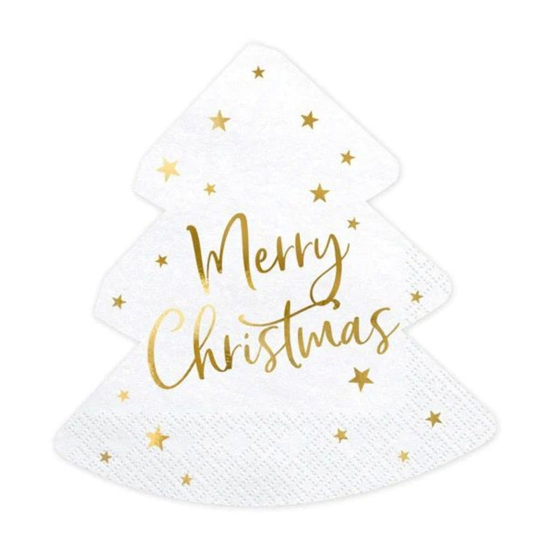 Servietten "Merry Christmas" 20Stk./33x33cm