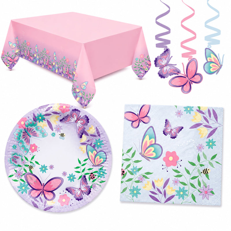 "Flutter Garden" Partydeko Artikel