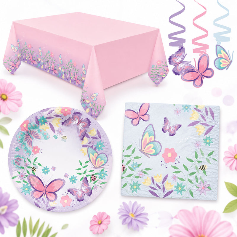 "Flutter Garden" Partydeko Artikel