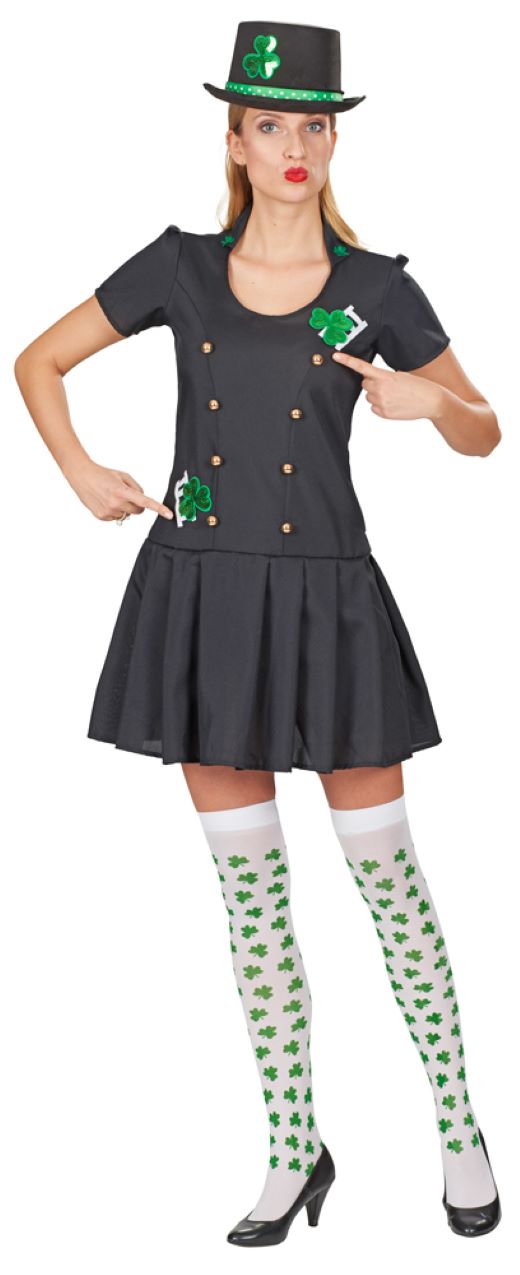 Schornsteinfegerin Glücksbringer Kostüm für Damen