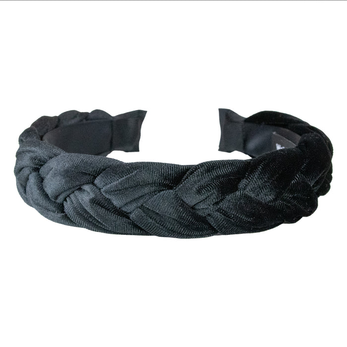 Flecht Haarreif "Samira" aus Samt | Haarschmuck