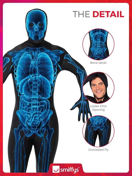 Kostüm SecondSkin Röntgenbild Gr.S