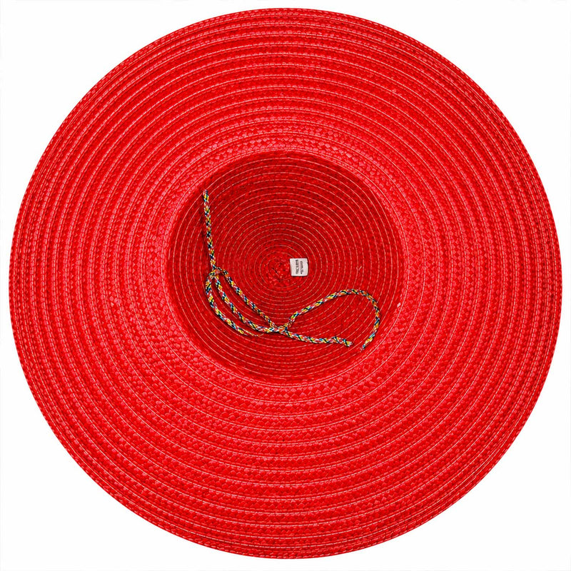 Mexikaner Sombrero mit Troddeln - Ø 60 cm | Rot