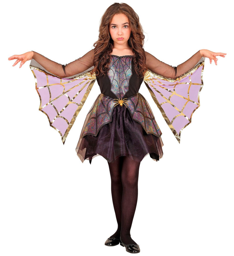 Spinnenmädchen Kostüm für Kinder | Kleid