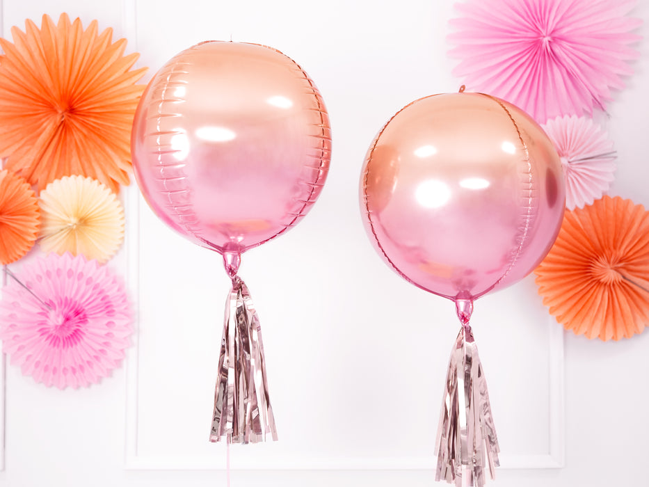Girlande Quasten Rosegold |12Stk./200cm