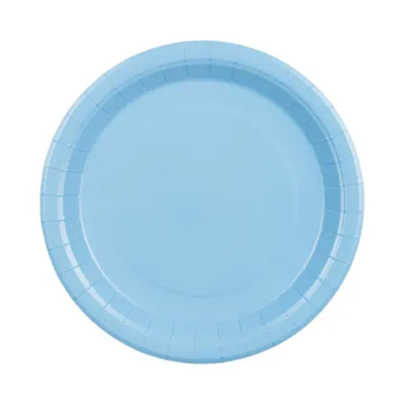 Pappteller 23cm/6 Stk. | Unifarben