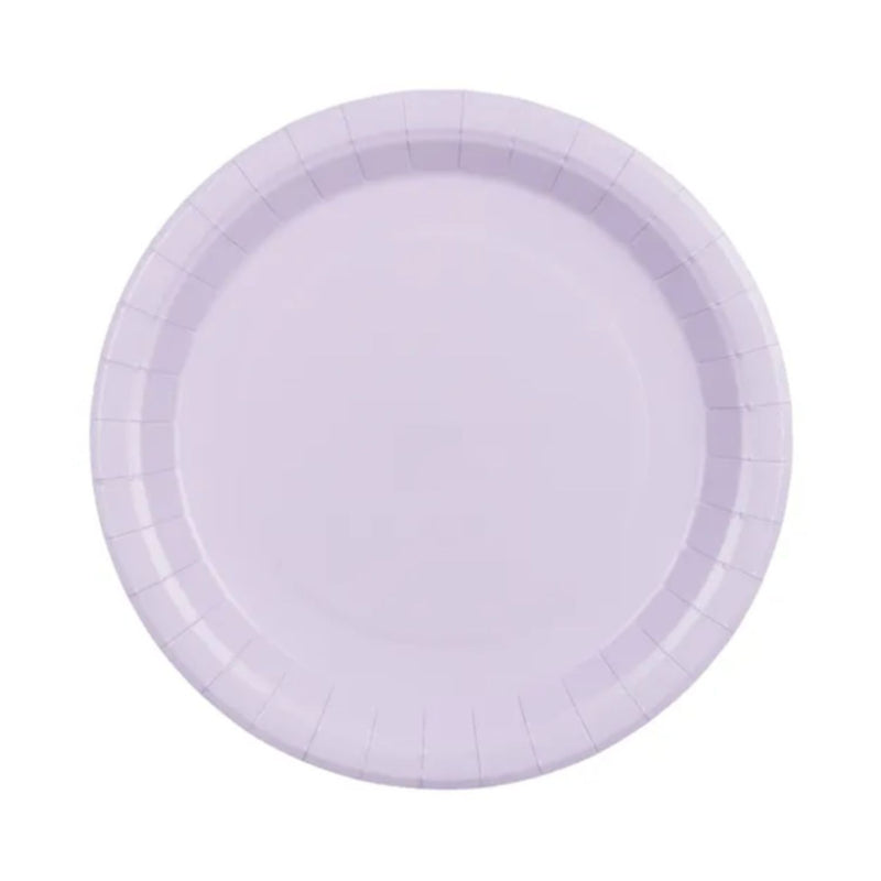 Pappteller 23cm/6 Stk. | Unifarben