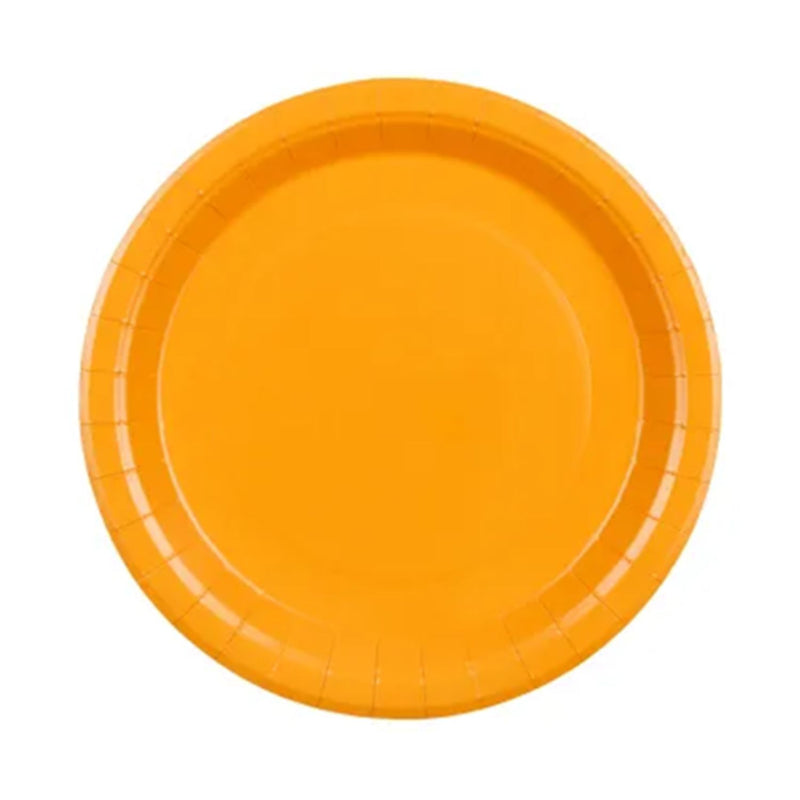 Pappteller 23cm/6 Stk. | Unifarben