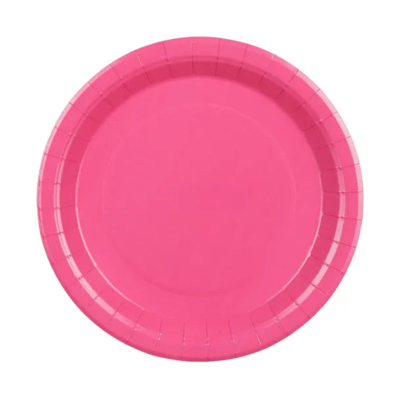 Pappteller 23cm/6 Stk. | Unifarben