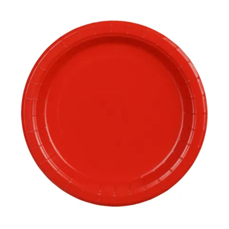 Pappteller 23cm/6 Stk. | Unifarben