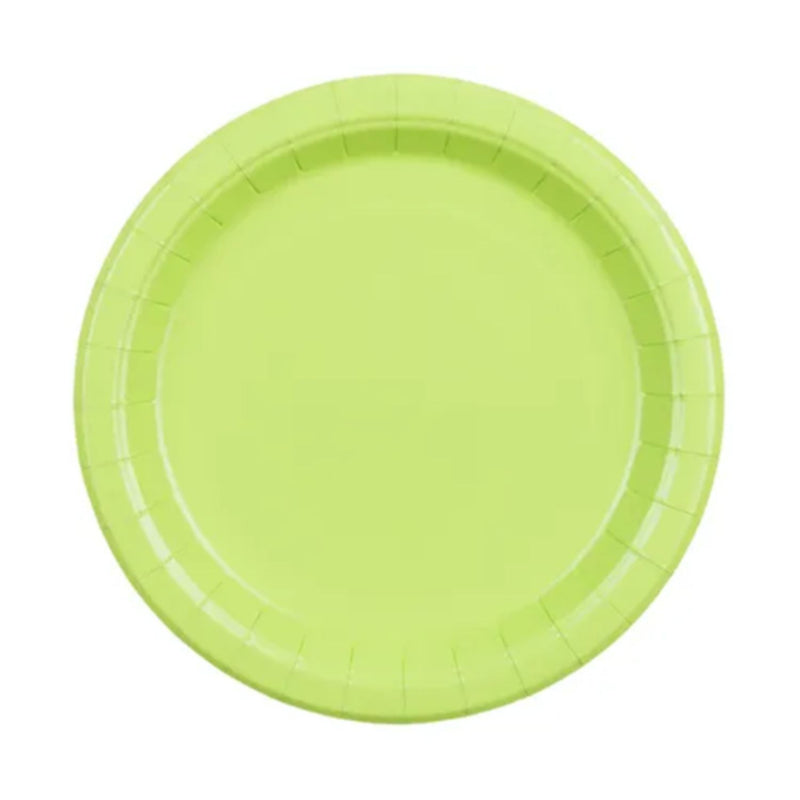 Pappteller 23cm/6 Stk. | Unifarben