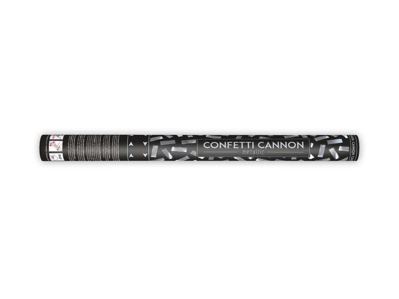 Konfettishooter Silber 60cm