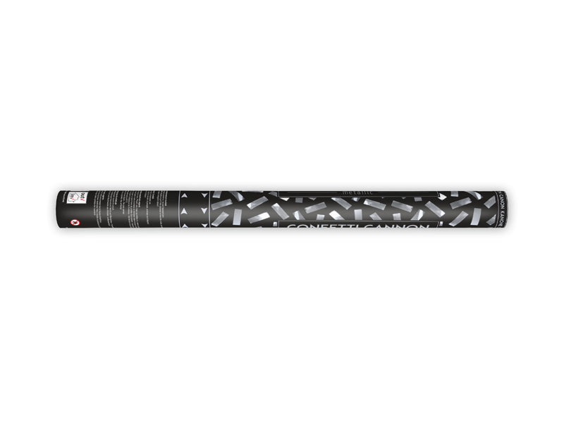 Konfettishooter Silber 60cm