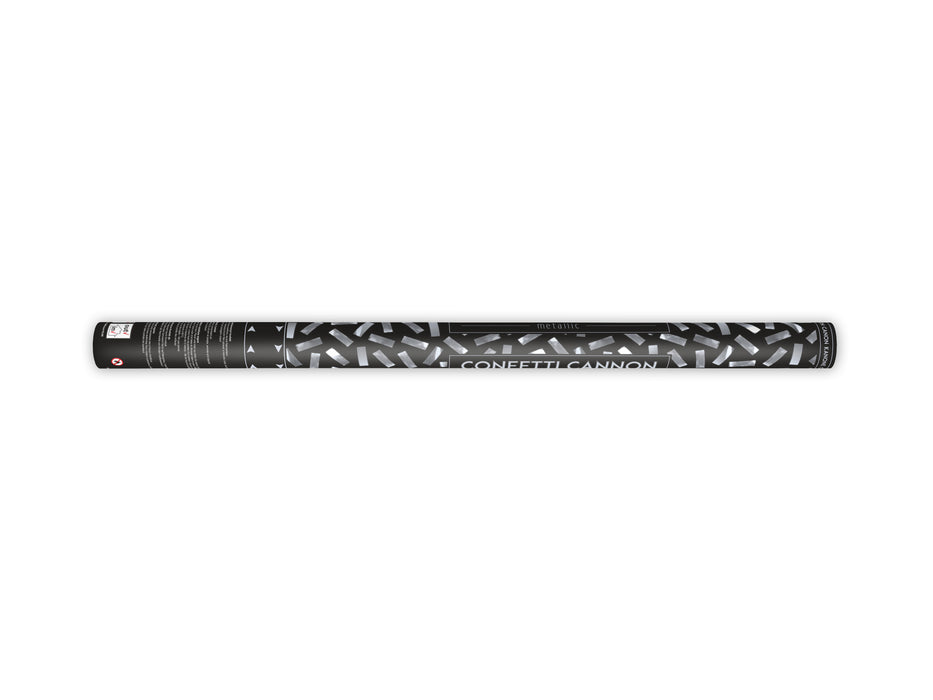 Konfettishooter Silber 80cm