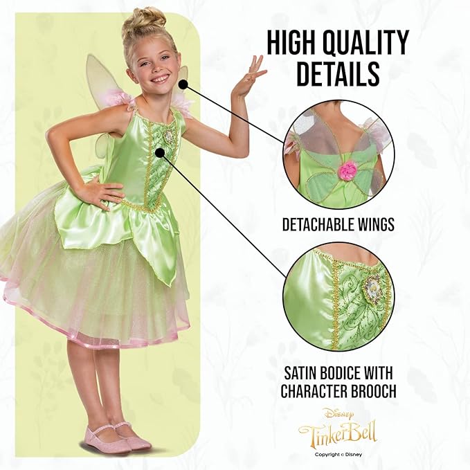 Kostüm Kid Tinker Bell Fee Gr. XS