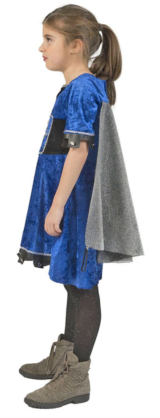 Ritterin Tzara Kostüm für Mädchen