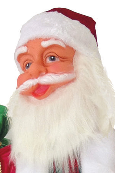 Dekofigur Weihnachtsmann - animiert | 180 cm