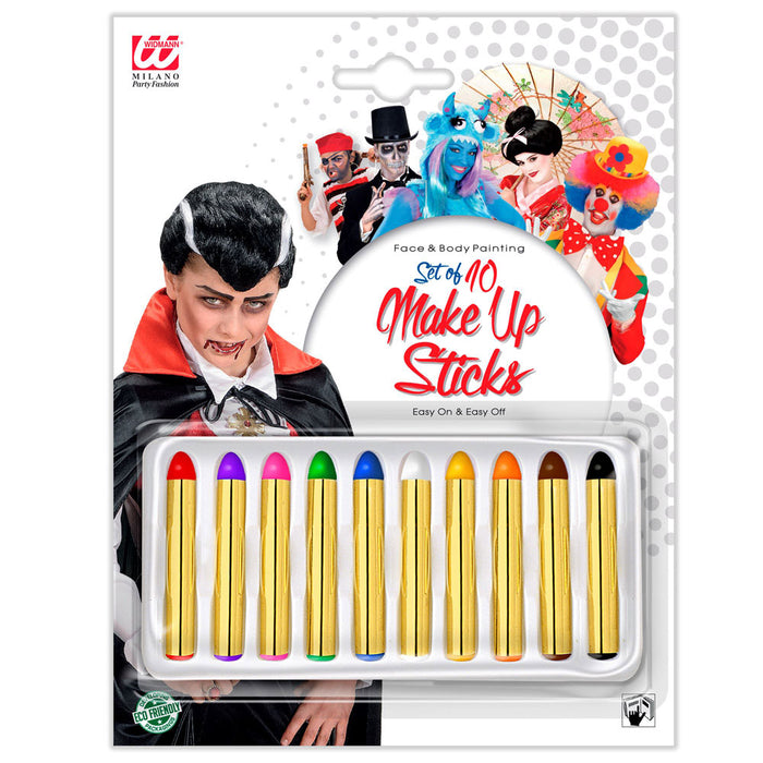 10 Schminkstifte | Make Up Farben 24ml