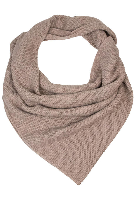 XL Strick Dreieckstuch - Schal  200 x 80 cm | Taupe