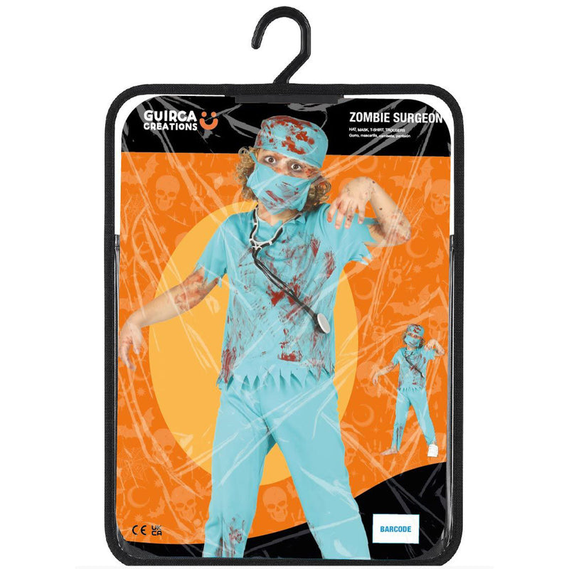 "Zombie Chirurg" Kostüm für Kinder | 5-tlg.