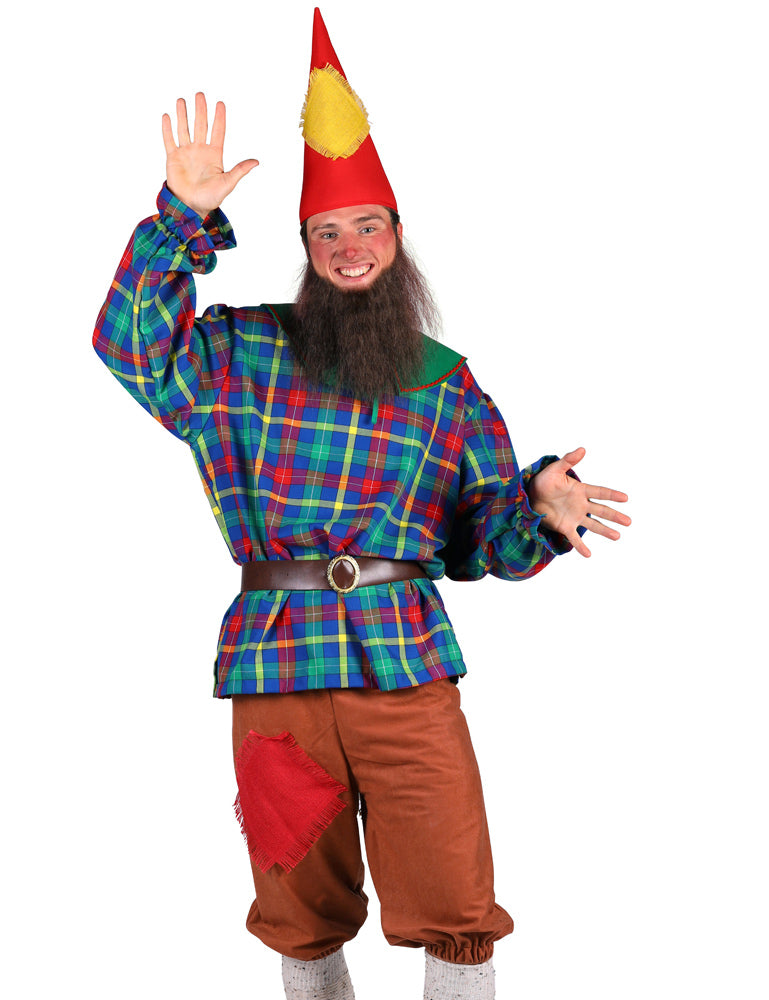 Zwergen Kostüm "Kobold" für Herren | Lustige Wichtel Verkleidung