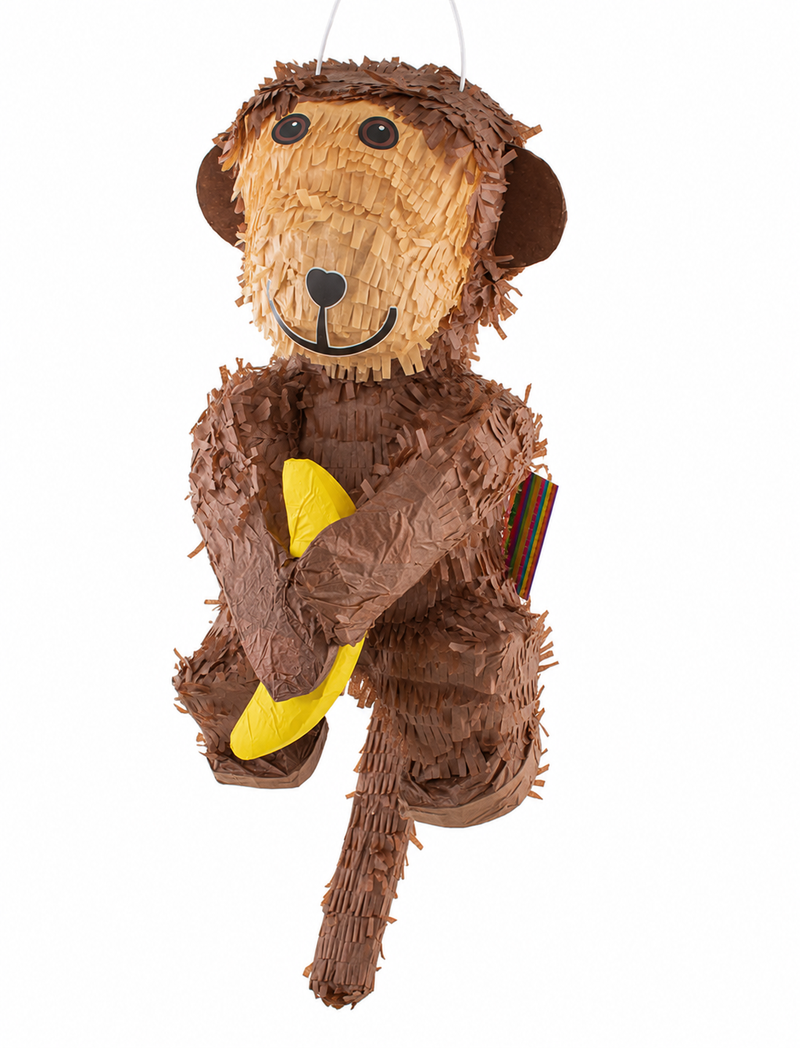 Pinata "Affe mit Banane" | 40x25x20cm
