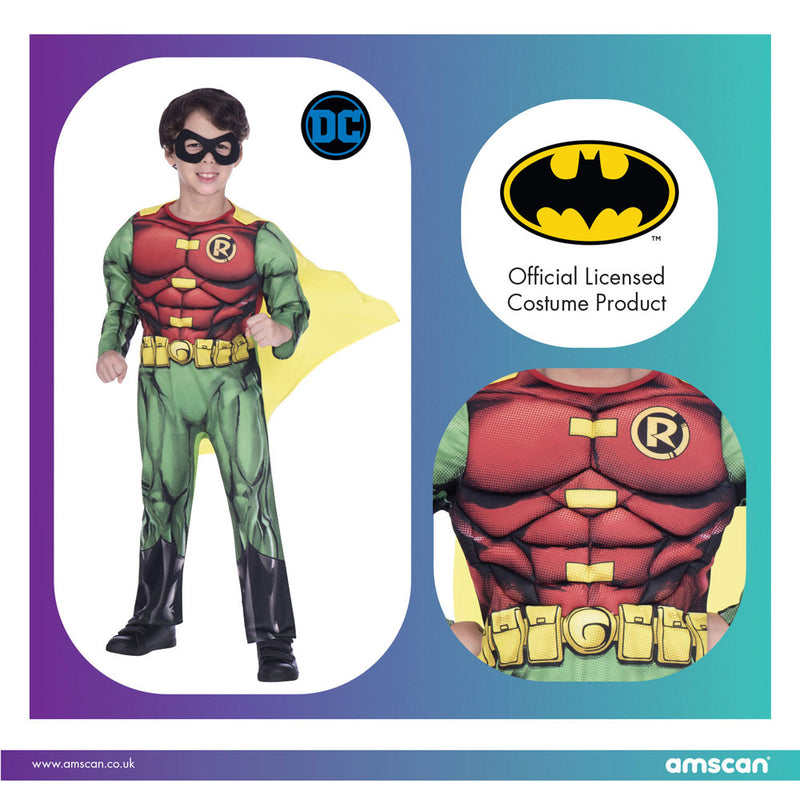Superhelden Kostüm "Robin" für Jungen - Classic | DC Super Heroes Kinderkostüm